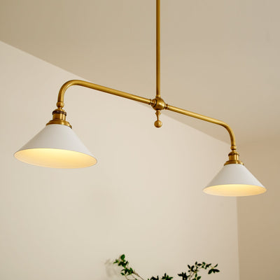 Bellwood Brass Linear Pendant Light
