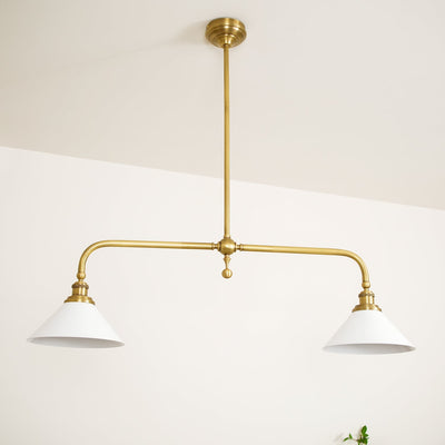 Bellwood Brass Linear Pendant Light