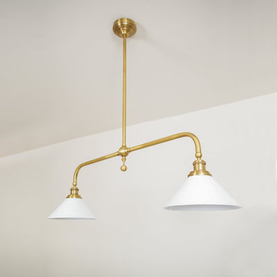 Bellwood Brass Linear Pendant Light