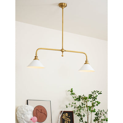 Bellwood Brass Linear Pendant Light