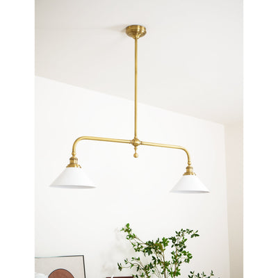 Bellwood Brass Linear Pendant Light