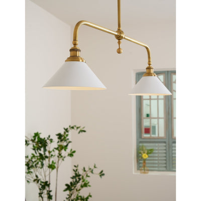 Bellwood Brass Linear Pendant Light
