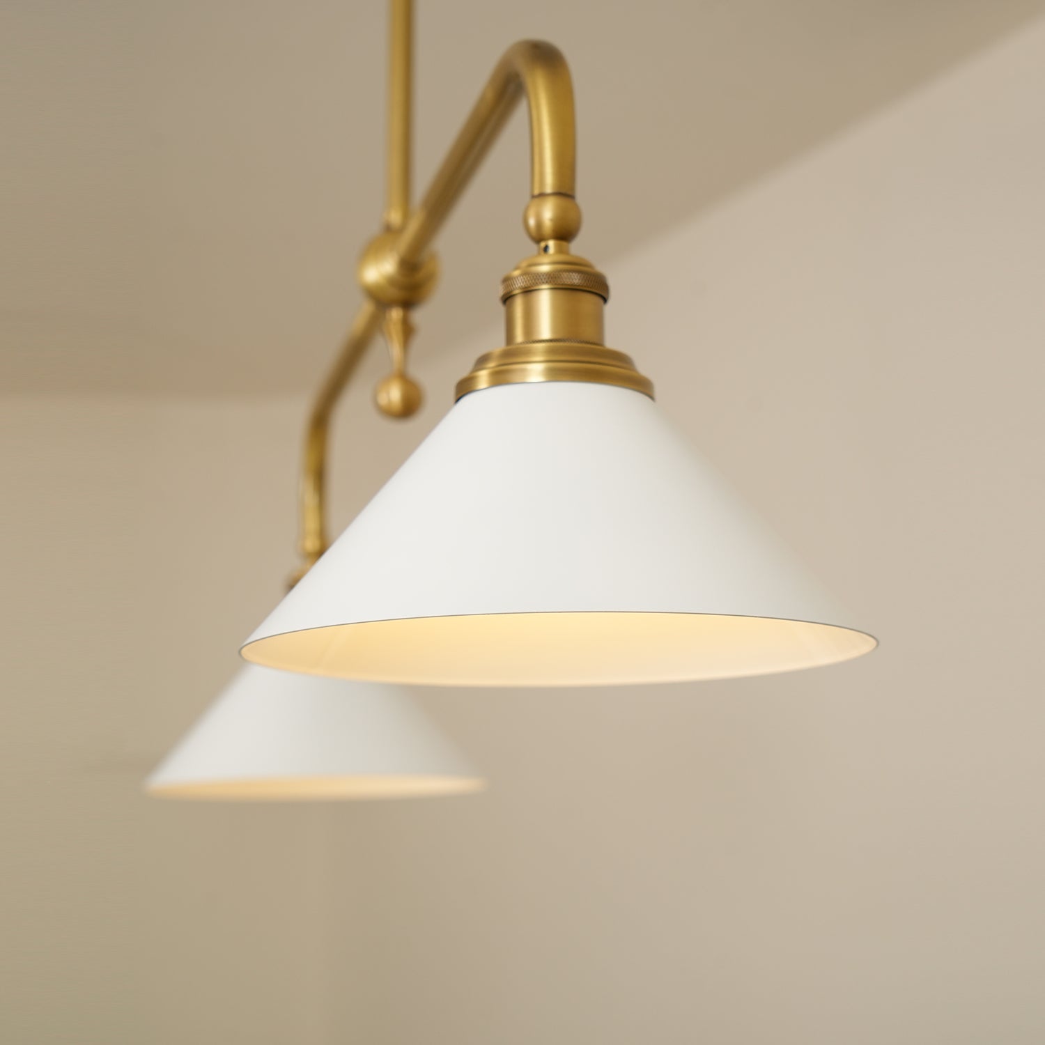 Bellwood Brass Linear Pendant Light