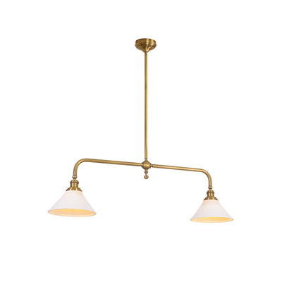 Bellwood Brass Linear Pendant Light