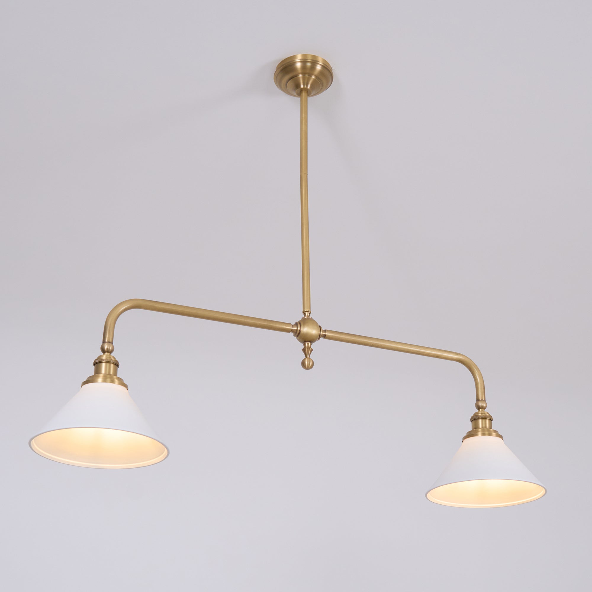 Bellwood Brass Linear Pendant Light
