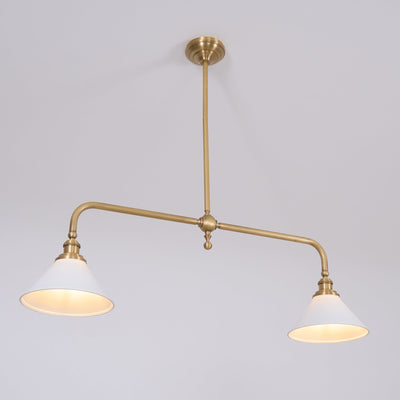 Bellwood Brass Linear Pendant Light