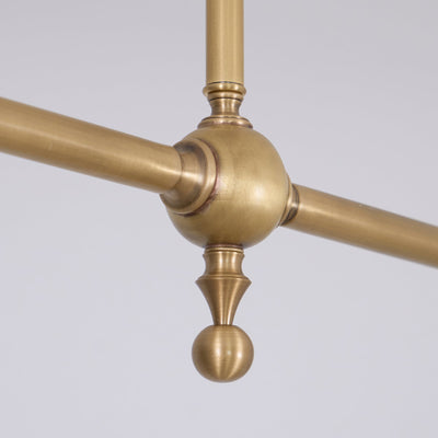 Bellwood Brass Linear Pendant Light