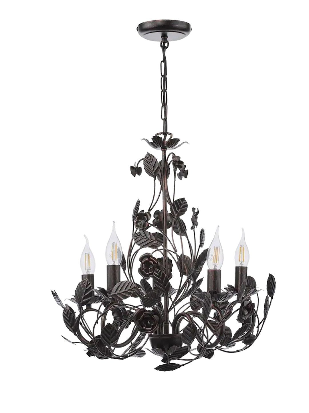 Vireliane Wrought Iron Chandelier