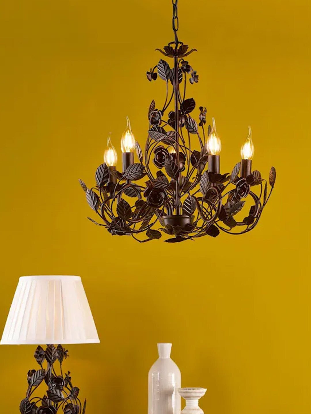 Vireliane Wrought Iron Chandelier