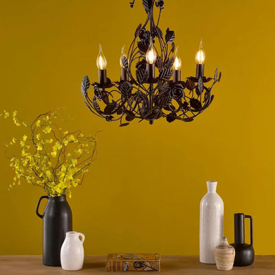 Vireliane Wrought Iron Chandelier