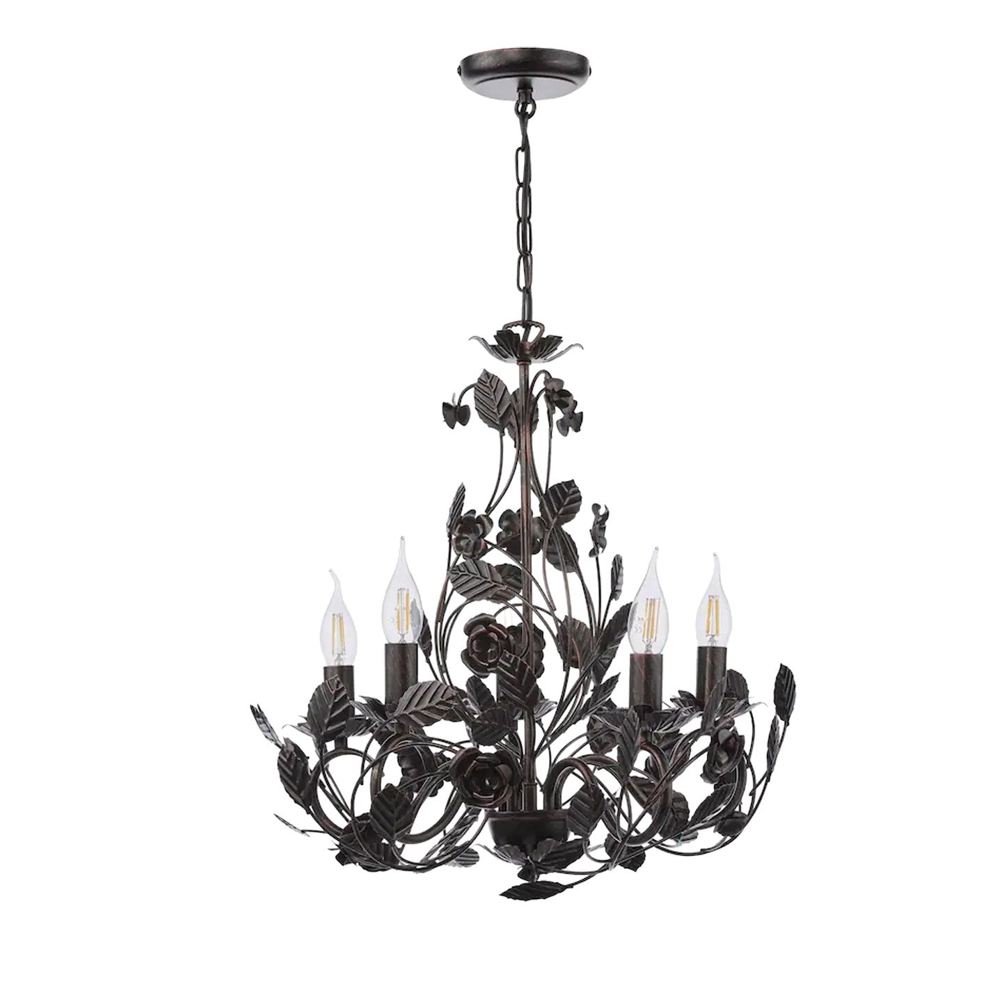 Vireliane Wrought Iron Chandelier