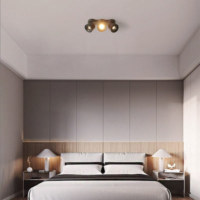Nylaeara Three-heads Rotating Folding Ceiling Lamp - Neutral Decor