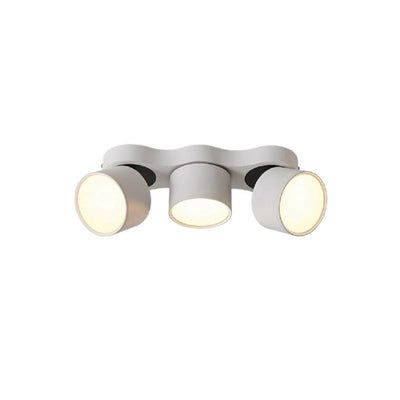 Nylaeara Three-heads Rotating Folding Ceiling Lamp - Neutral Decor