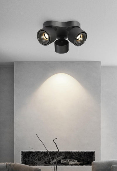 Reneine Rotating Folding Three Head Spotlight Ceiling lamp