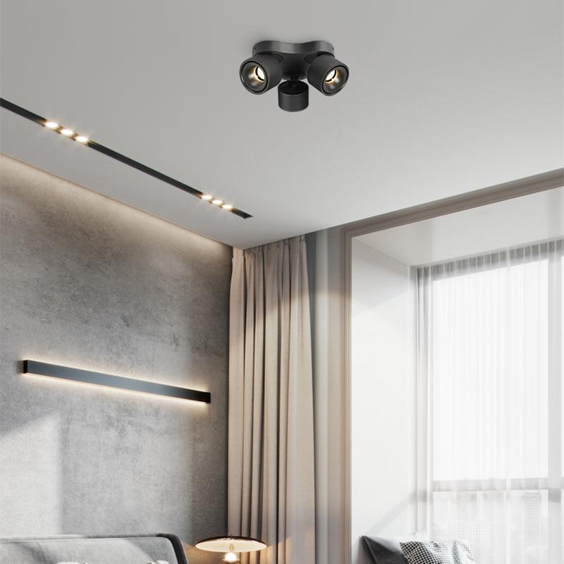 Reneine Rotating Folding Three Head Spotlight Ceiling lamp