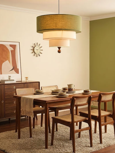 Calderin Tiered Fabric Pendant Light