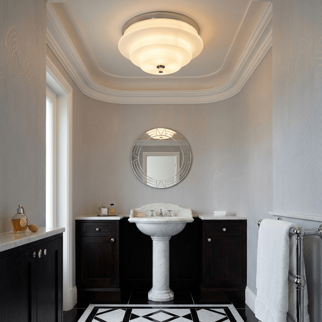 Eirenia Glass Ceiling Light