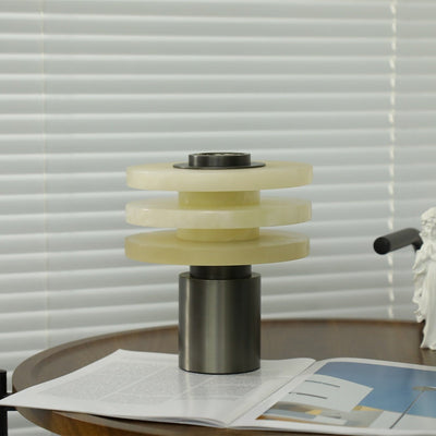 Pryt Obelisk Alabaster Table Lamp
