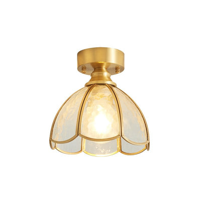 Revely Ceiling Light Vintage Floral Stainedglass