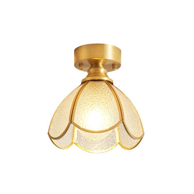 Revely Ceiling Light Vintage Floral Stainedglass