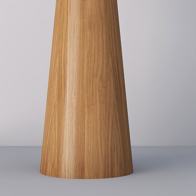 Apex Wooden Tapered Floor Lamp