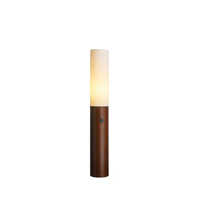 Vero Timber Column Floor Lamp - Neutral Decor