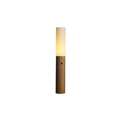 Vero Timber Column Floor Lamp - Neutral Decor