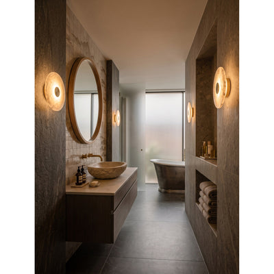 Solford Alabaster Indoor Wall Light