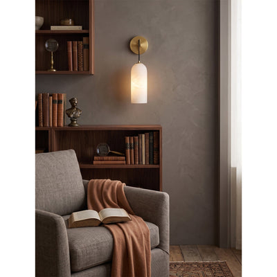 Solford Alabaster Indoor Wall Light