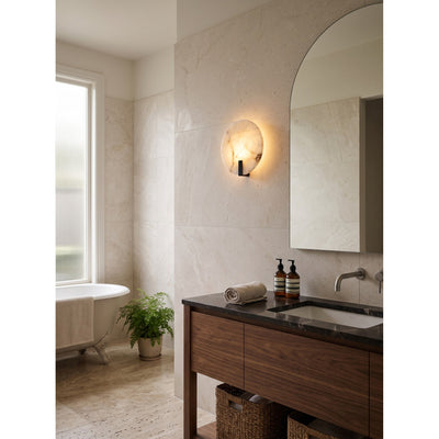 Solford Alabaster Indoor Wall Light