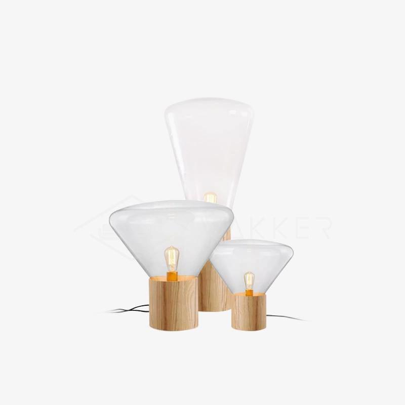 Sylirella Minimalist Wood Table Lamp