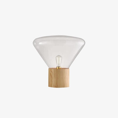 Sylirella Minimalist Wood Table Lamp