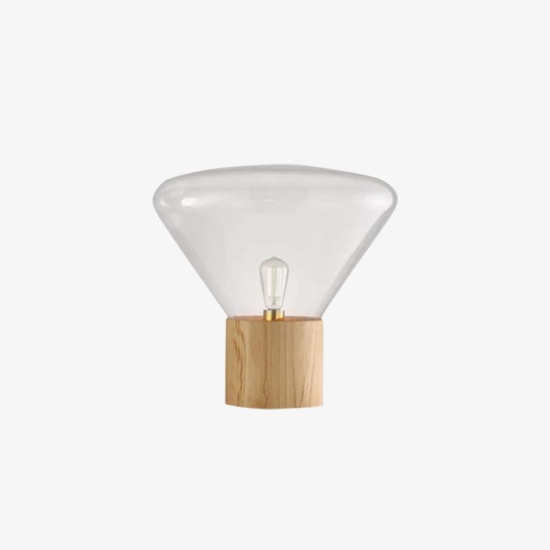Sylirella Minimalist Wood Table Lamp