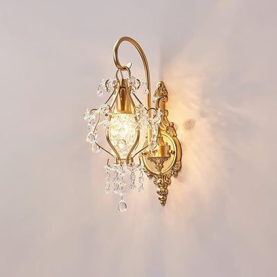 Elyenelia Postmodern Luxury Crystal Wall Lamp