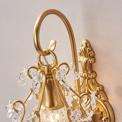 Elyenelia Postmodern Luxury Crystal Wall Lamp