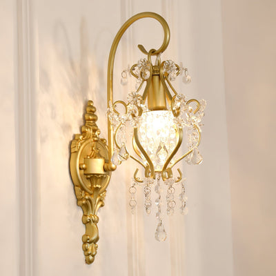 Elyenelia Postmodern Luxury Crystal Wall Lamp