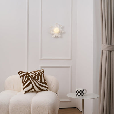 Tina Flower Wall Lamp - Neutral Decor