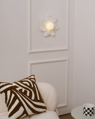 Tina Flower Wall Lamp - Neutral Decor