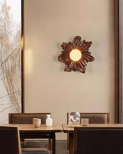 Tina Flower Wall Lamp - Neutral Decor