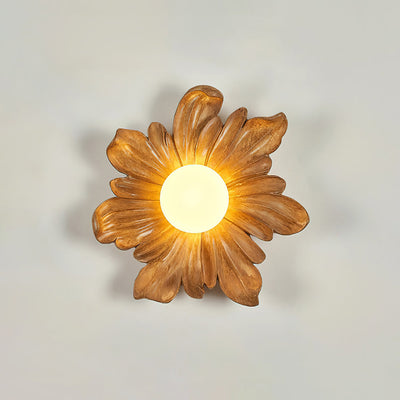 Tina Flower Wall Lamp - Neutral Decor