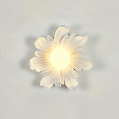 Tina Flower Wall Lamp - Neutral Decor