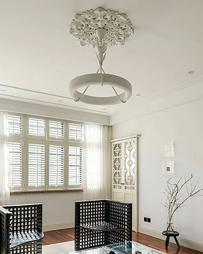 Sorarena Plaster Chandelier