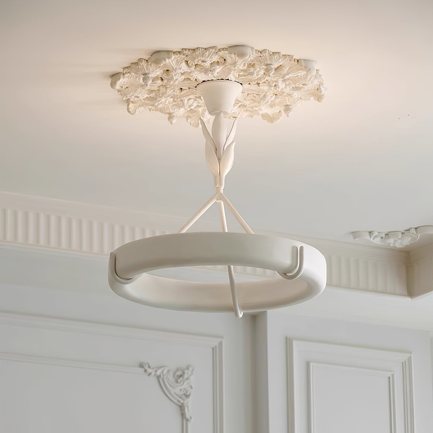 Sorarena Plaster Chandelier