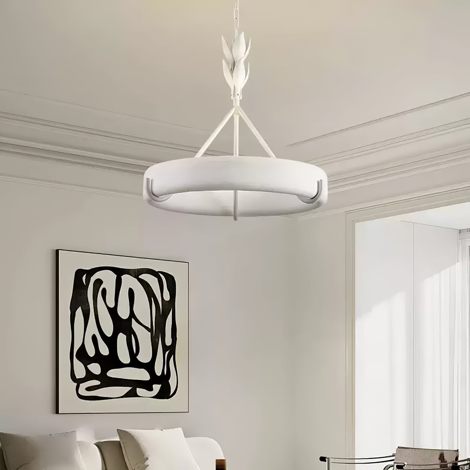 Sorarena Plaster Chandelier