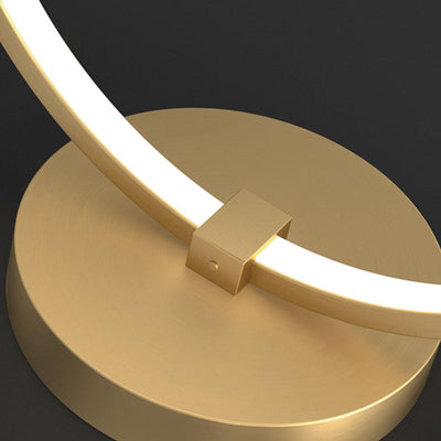 Cirra Elegan Brass Table Lamp