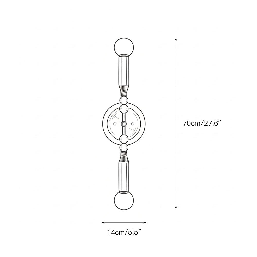 Nerashire Double Indoor Wall Light