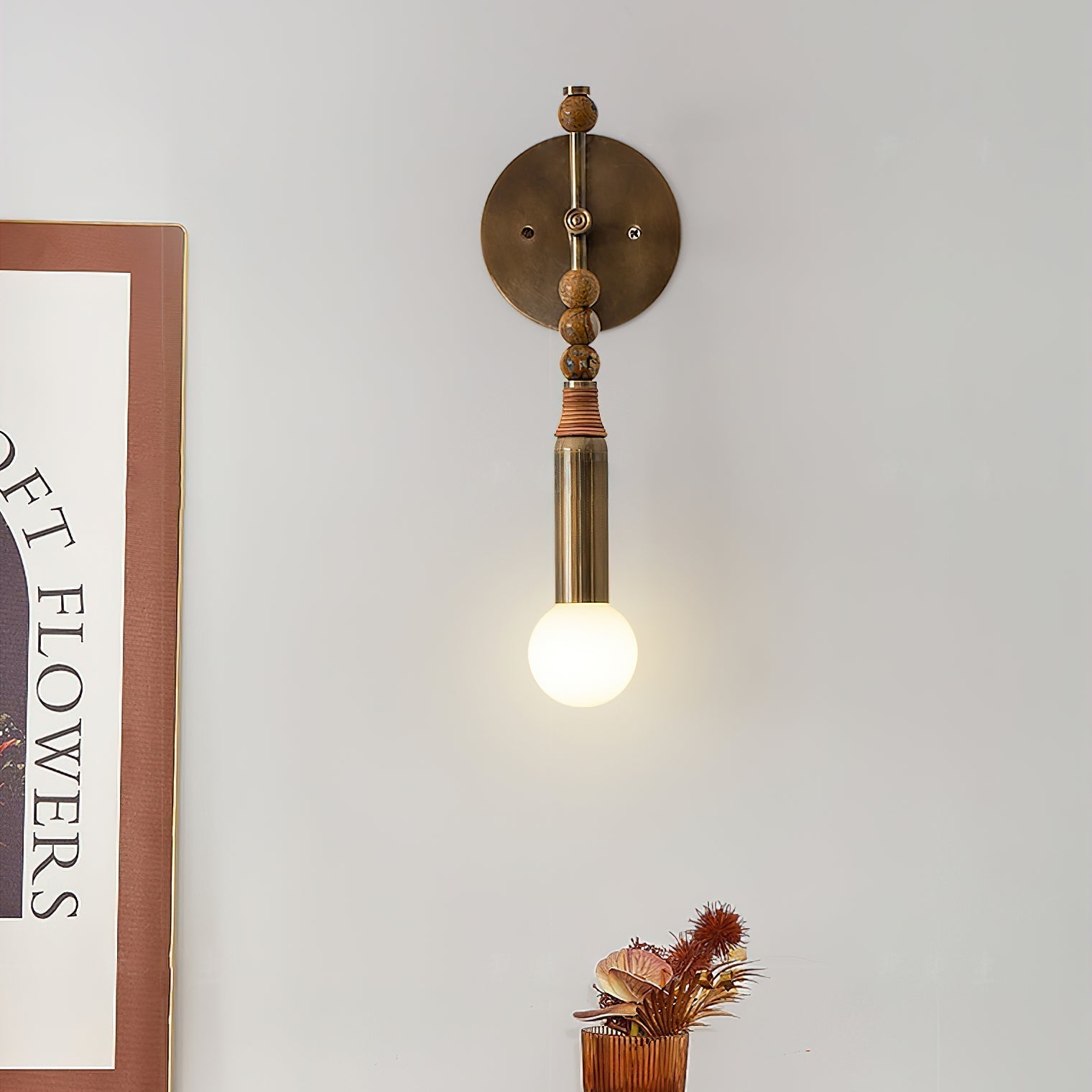 Mariselia Modern Minimalist Marble Wall Lamp
