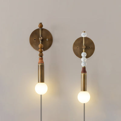 Evilor Premium Elegance Plug-in Marble Wall Lamp