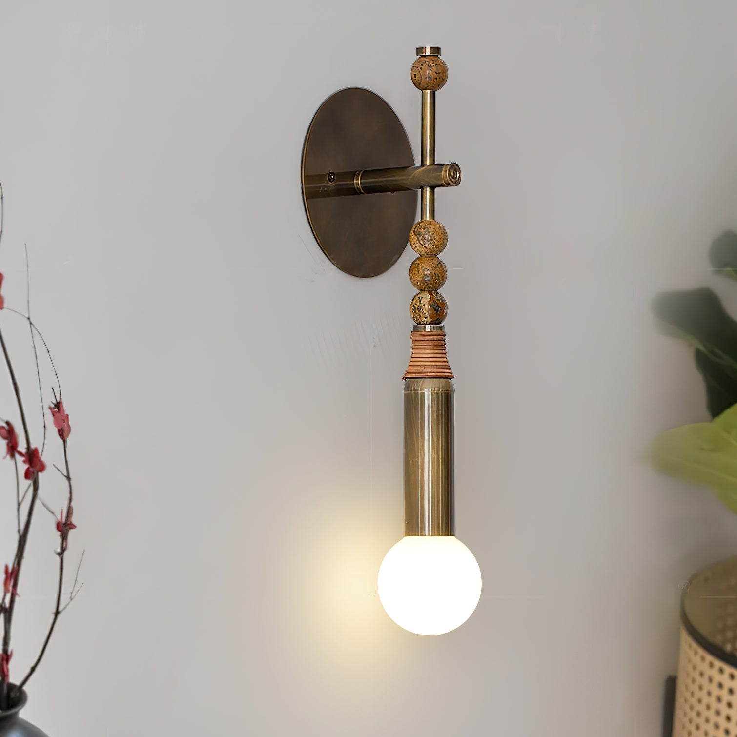 Mariselia Modern Minimalist Marble Wall Lamp