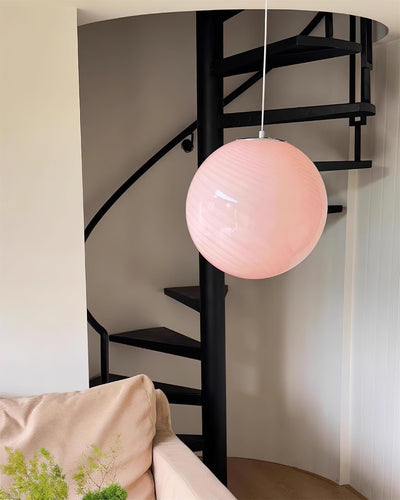 Joliv Glass Globe Pendant Lamp - Neutral Decor
